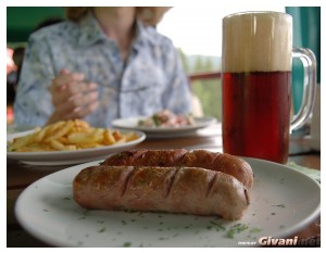 Ukraine photo • Украина фото - Bukovel Ukraine Photo • Буковель фото - Bavarian sausages • Баварские колбаски