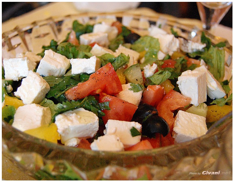 Givani.net - Food Photo • Еда фото - Greece Salad • Греческий салат