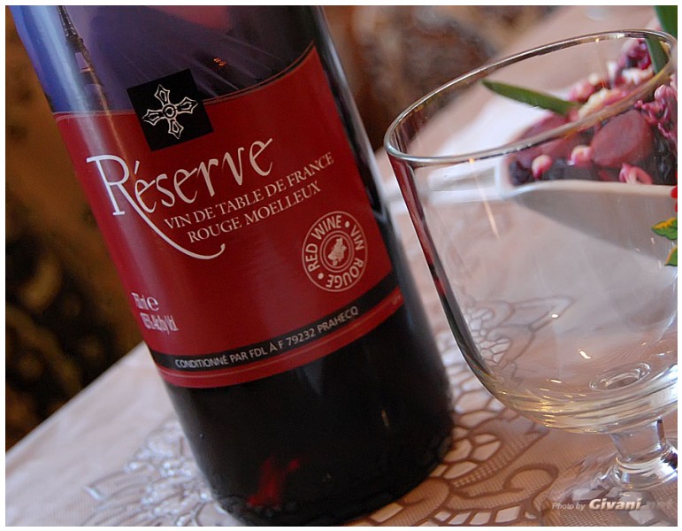Givani.net - Drink • Напитки - Reserve Rouge Moelleux